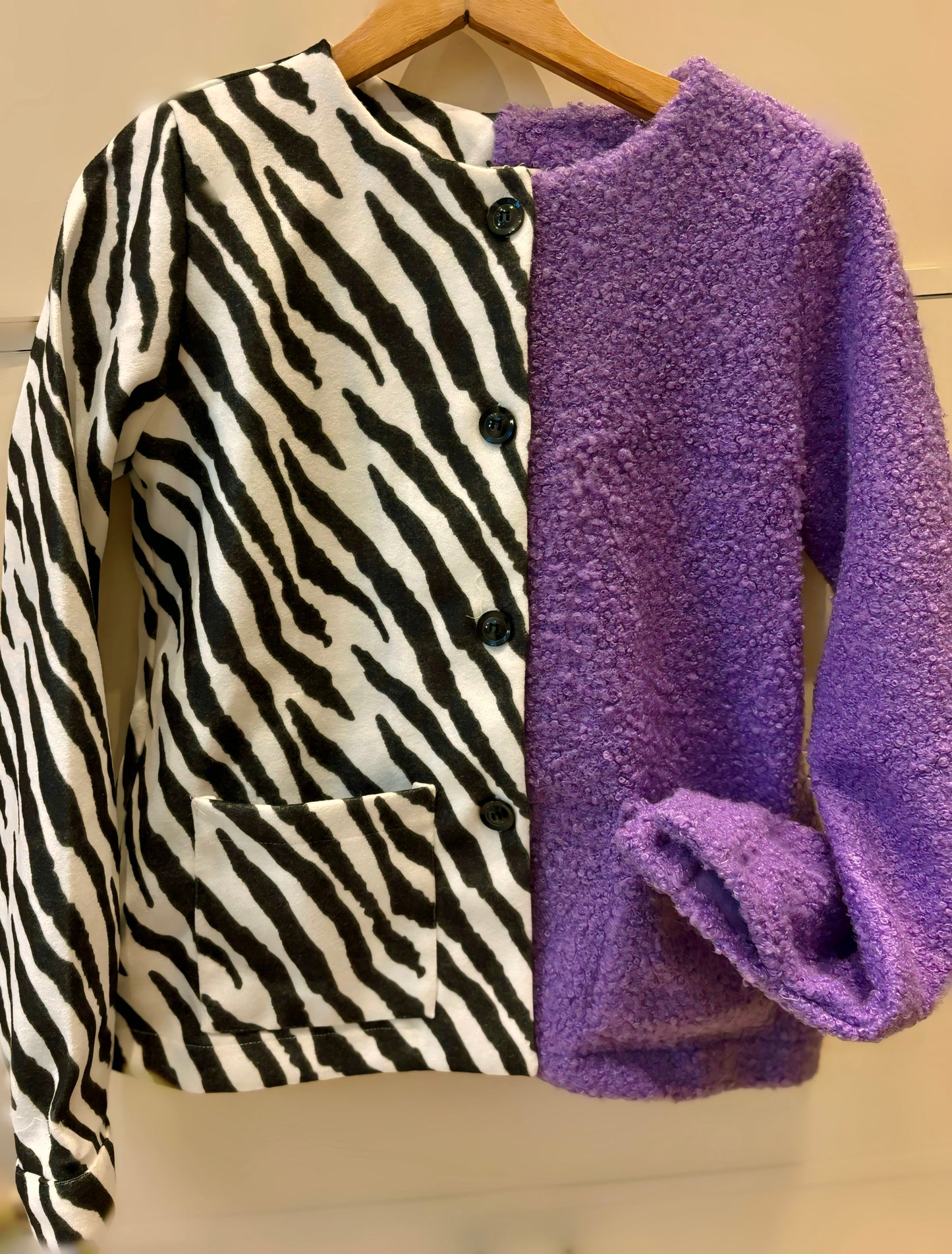 The Half Bold in Purple