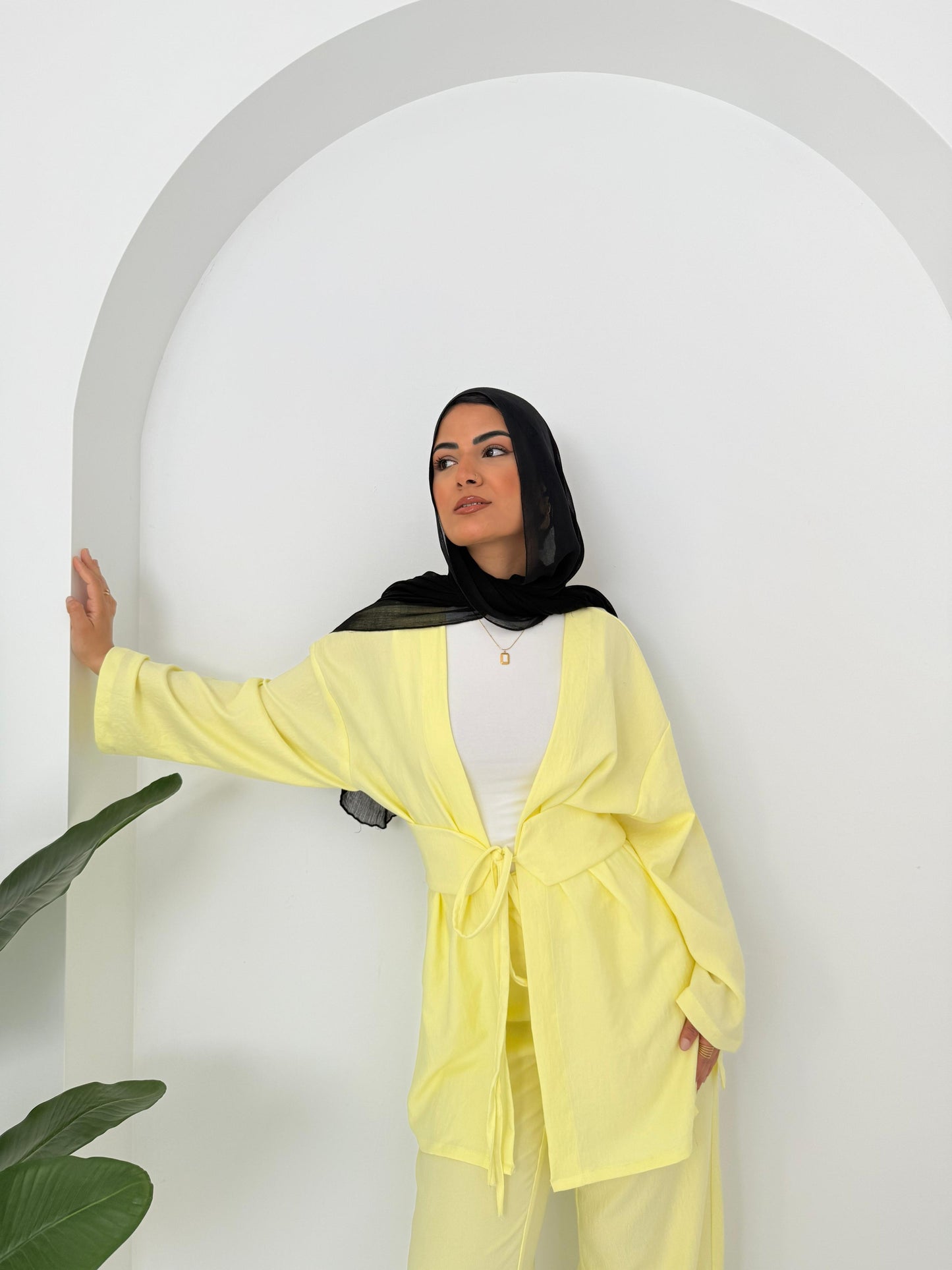 The Amary set Butter color