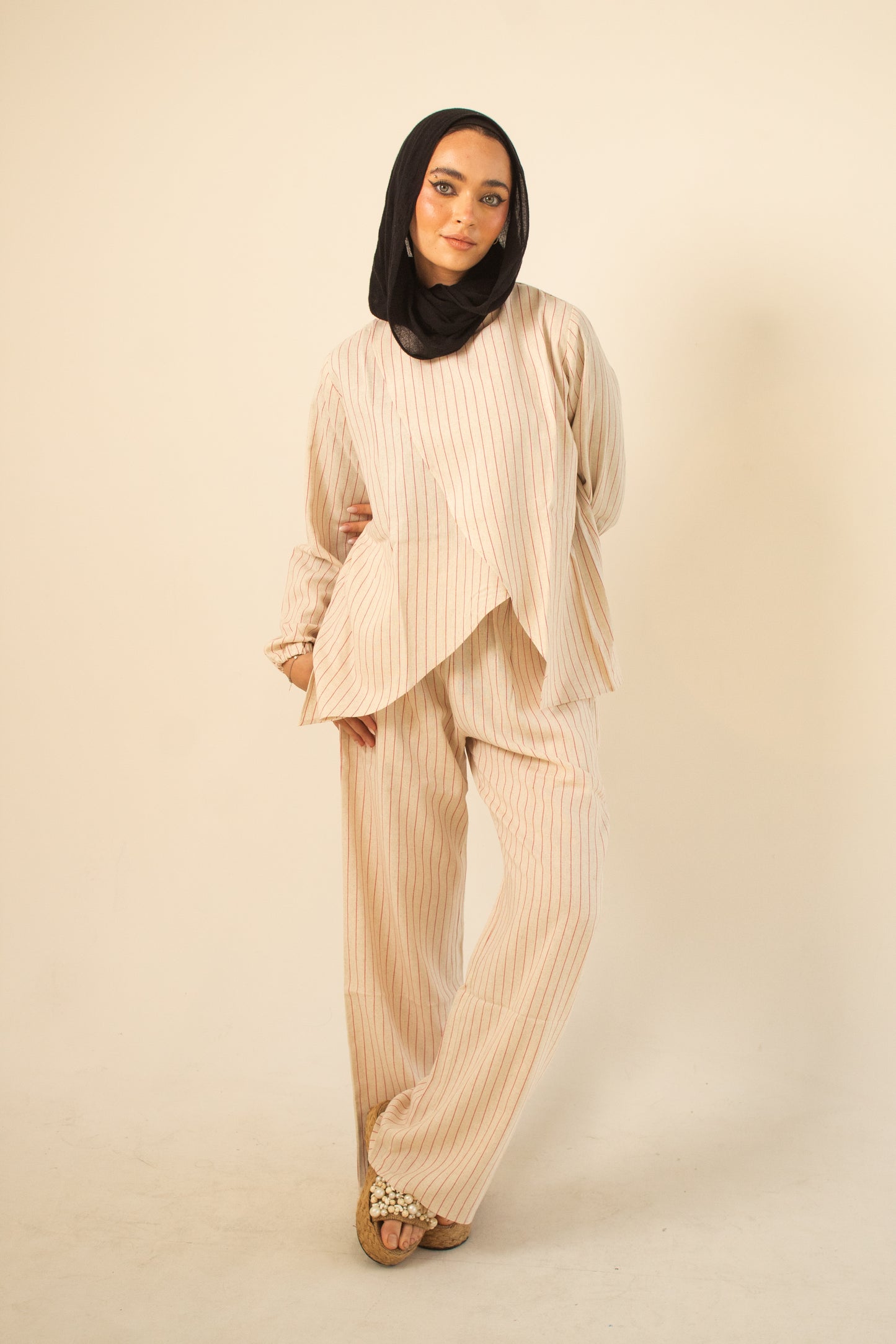 Mix ribbed set