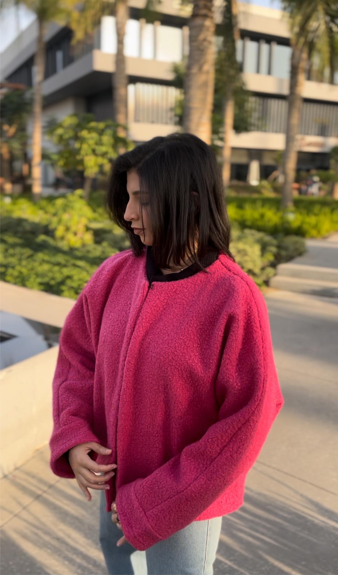 Teddy pink Jacket