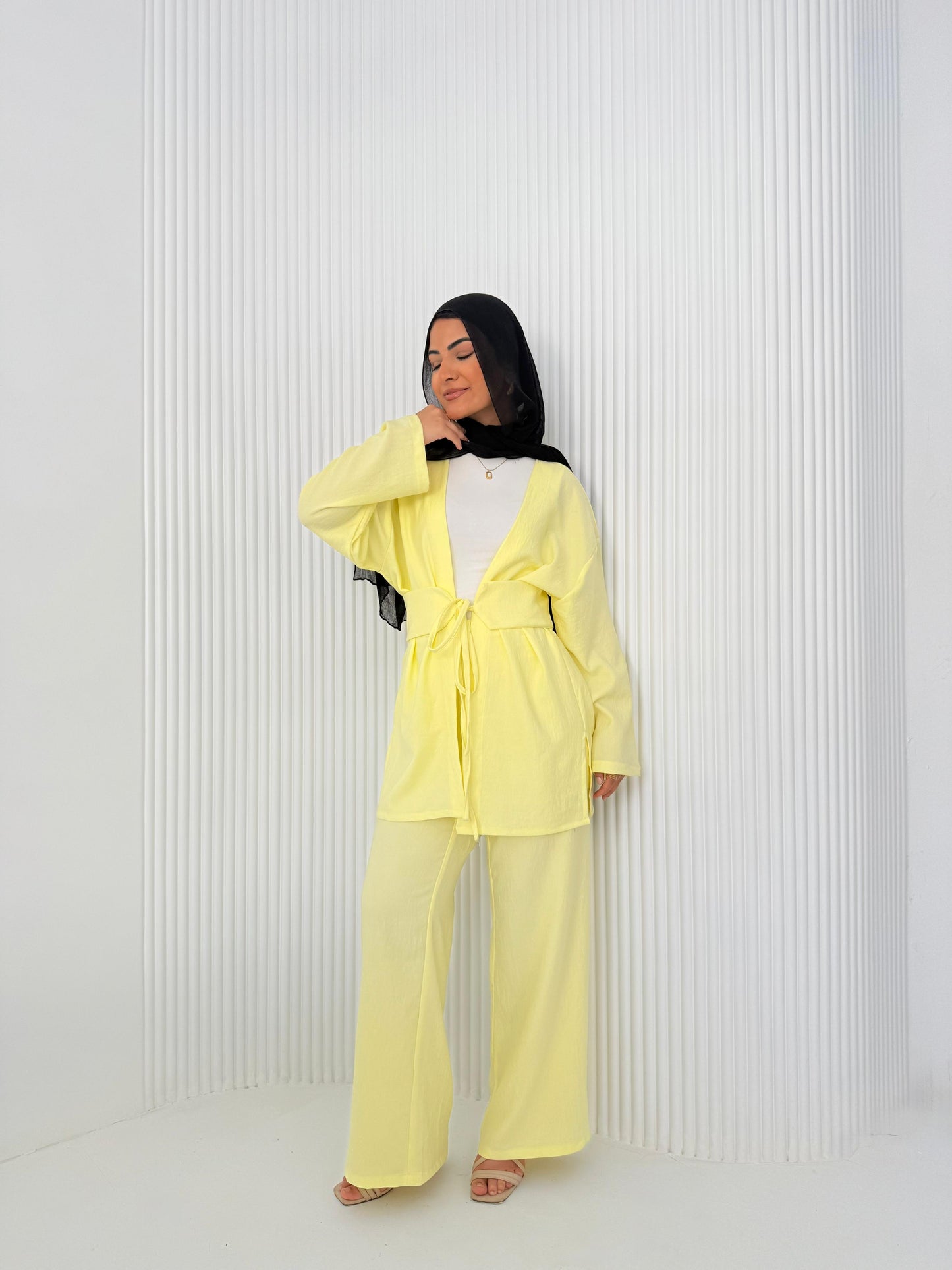 The Amary set Butter color