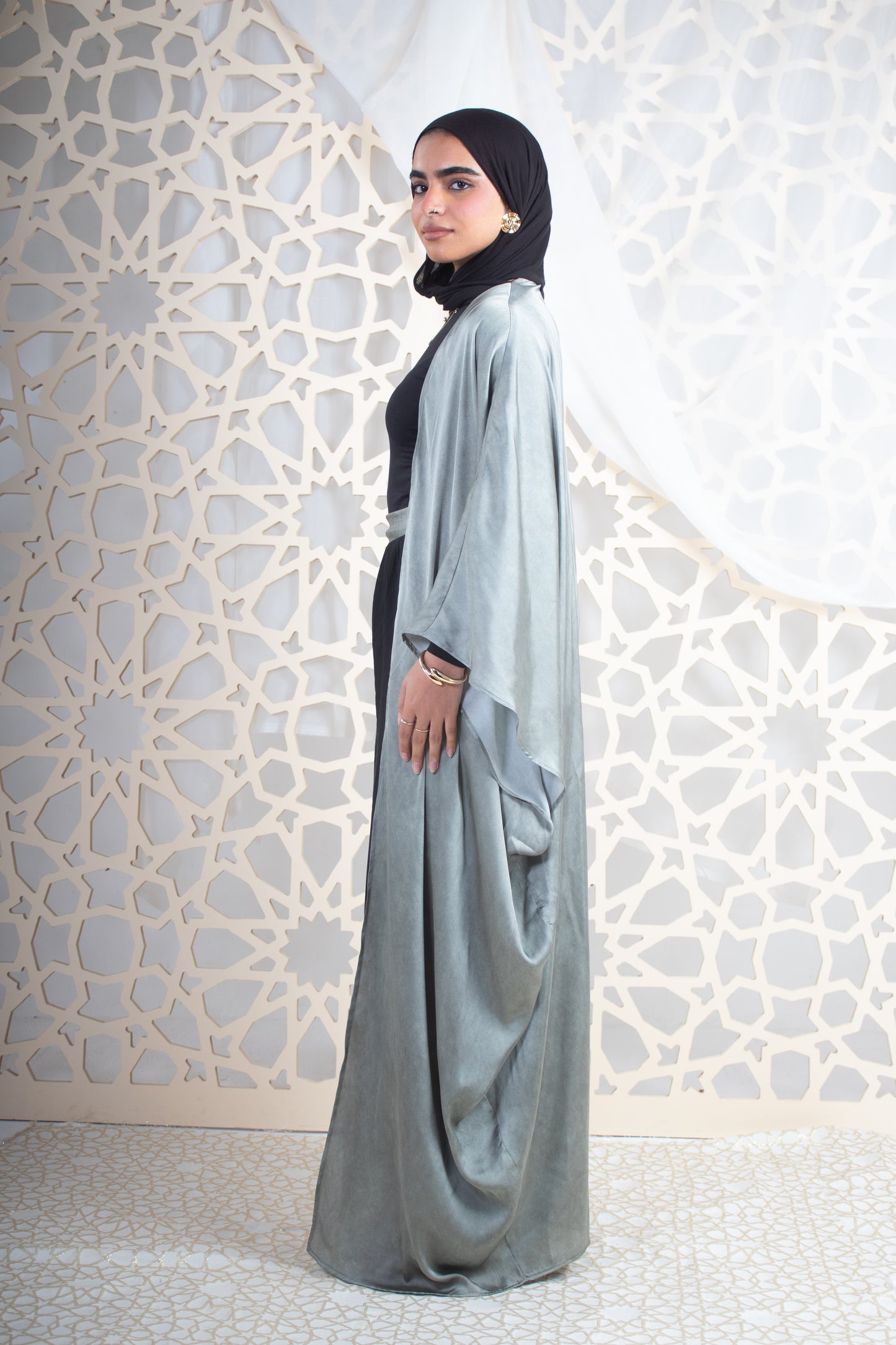 The Lily Kaftan in Olive