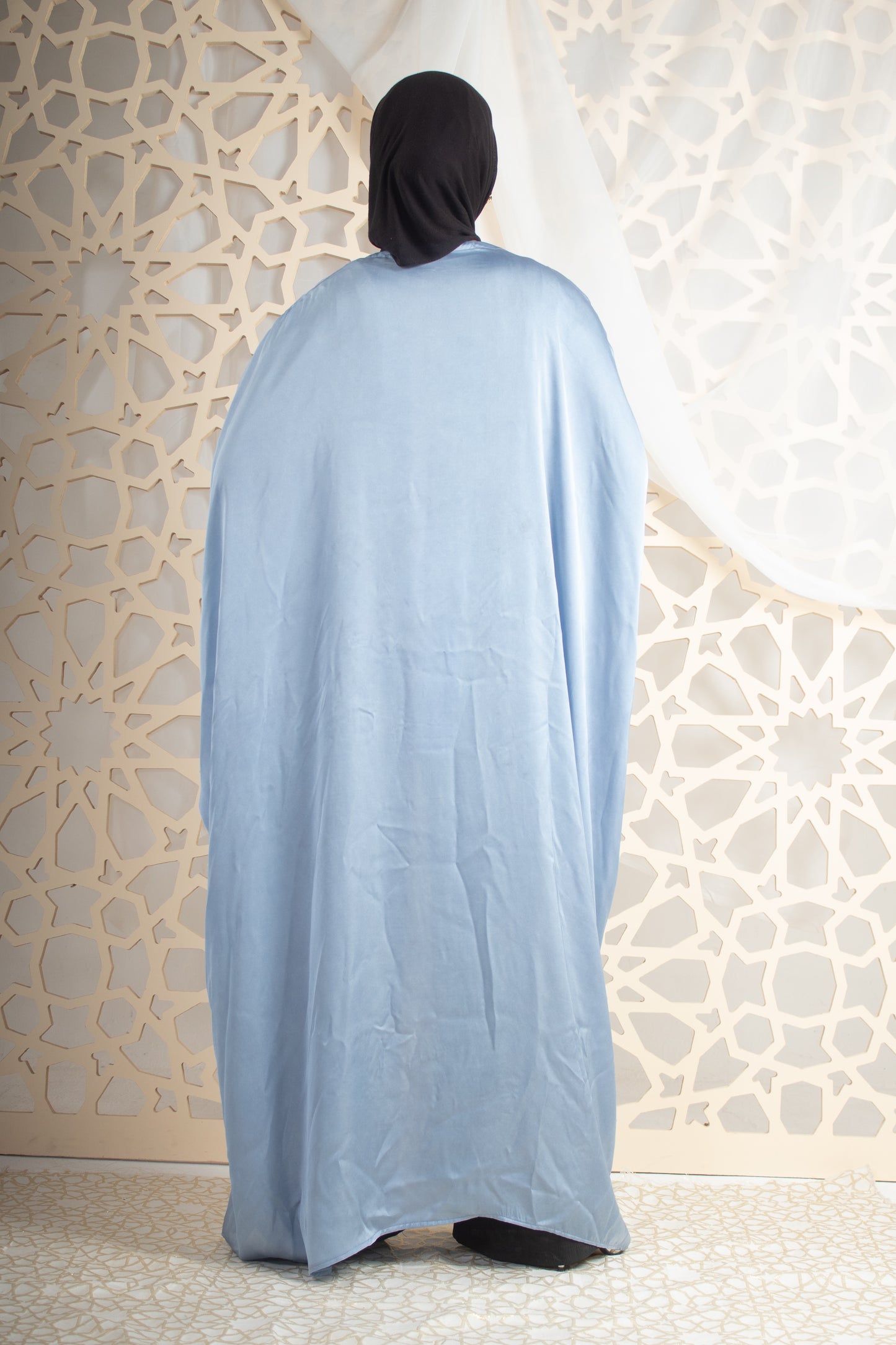 The Lily Kaftan in soft blue