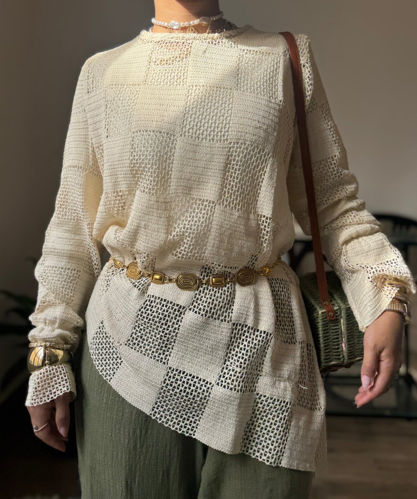 Rey Mesh Blouse