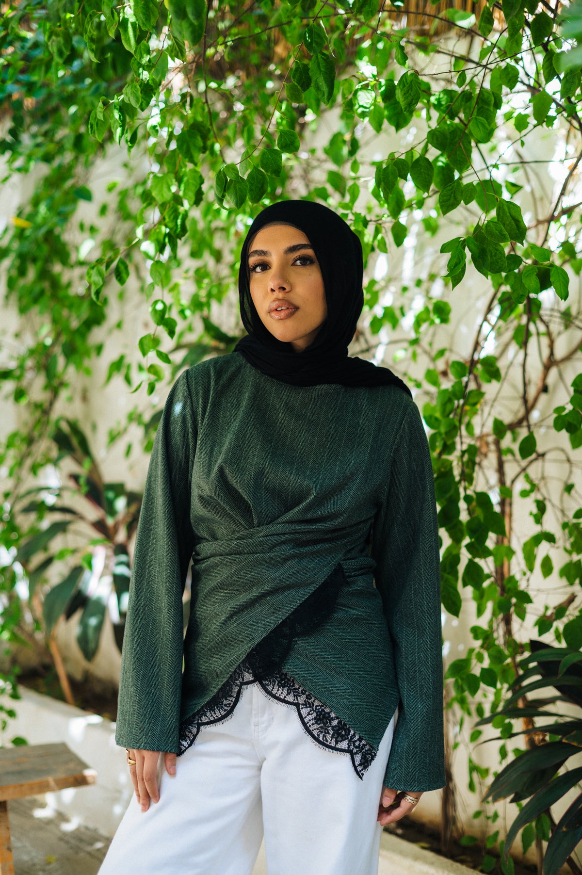 The Twed blouse*lace