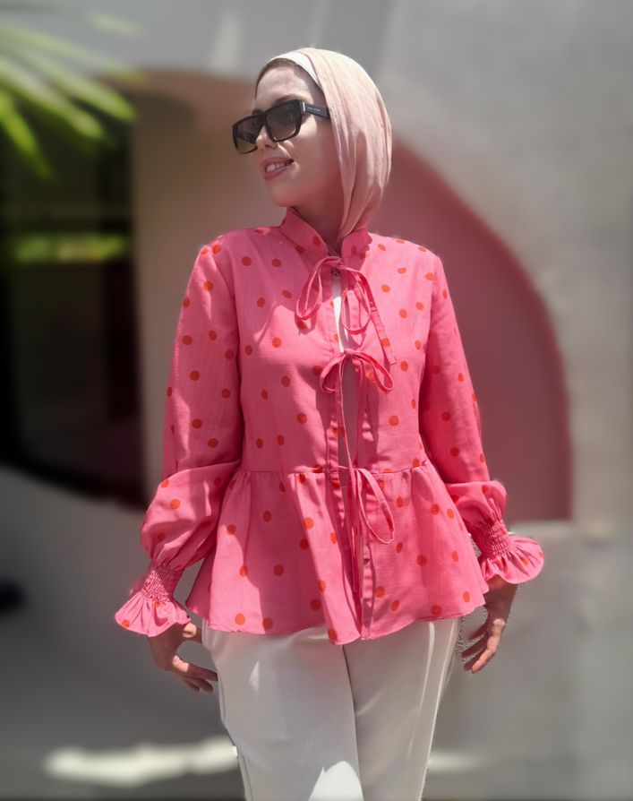Bali Polka Blouse*P