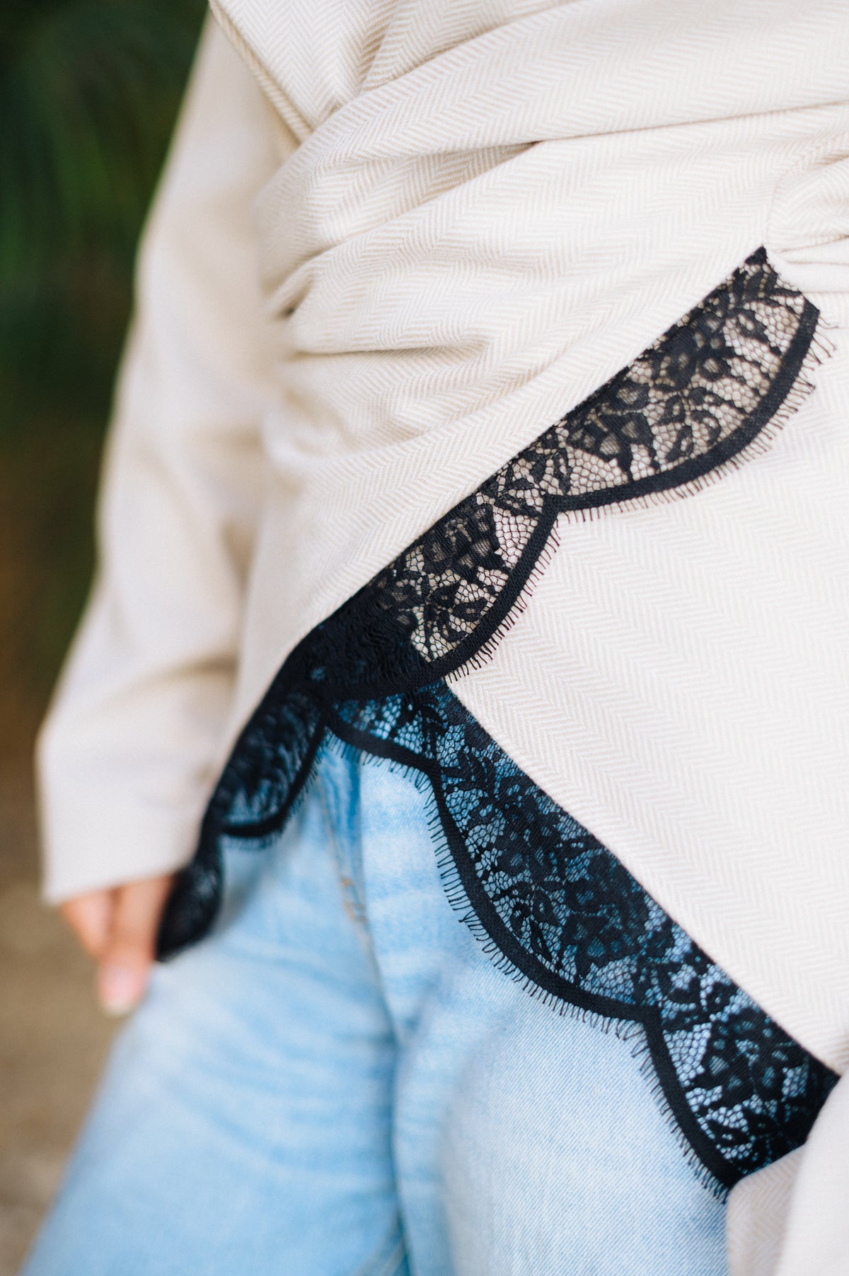 The Twed blouse*lace