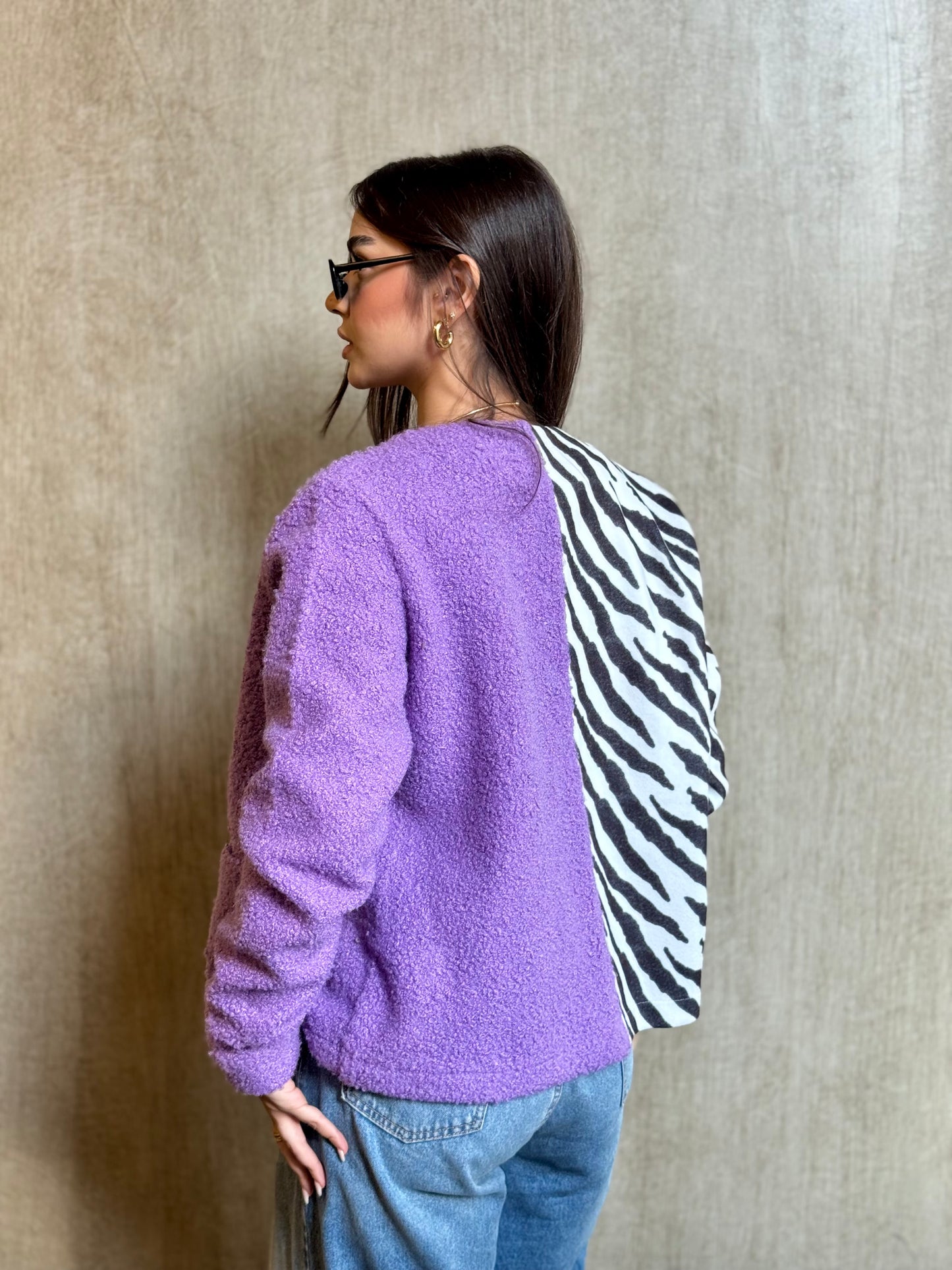 The Half Bold in Purple