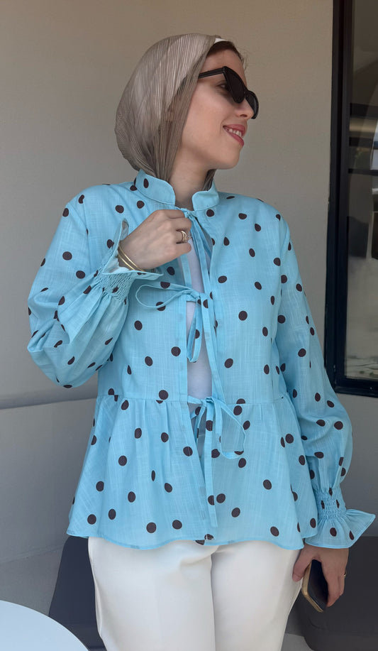 Bali Polka Blouse *B