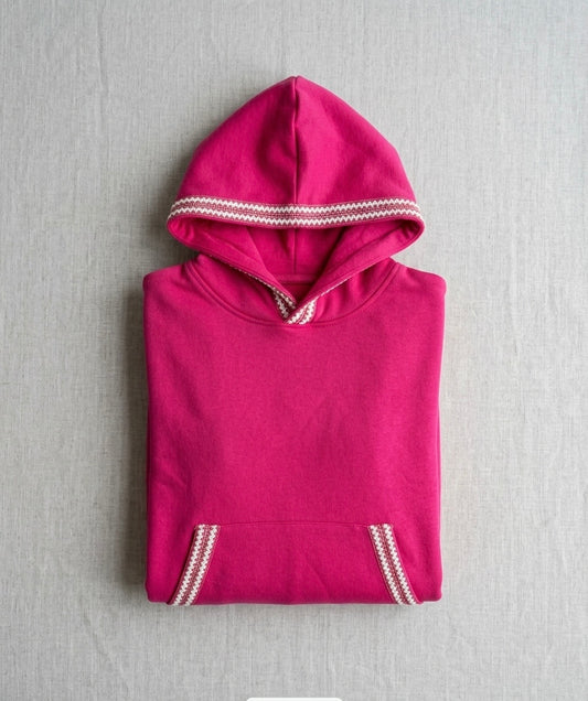 Pink hoodie
