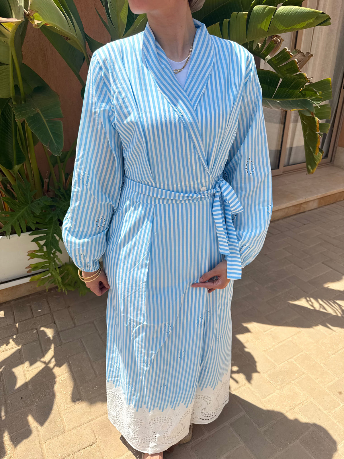 The Flow Dress in Blue