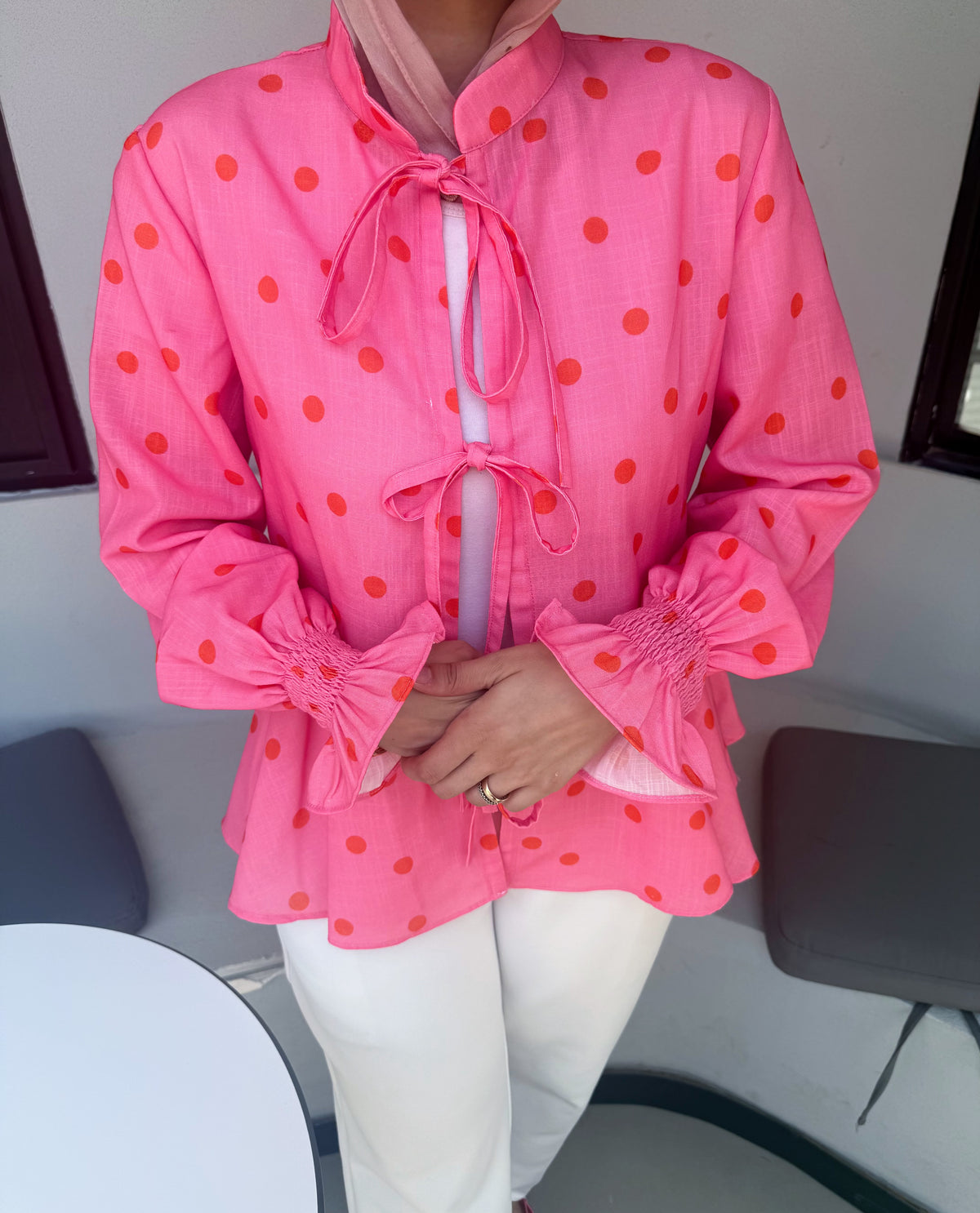Bali Polka Blouse*P