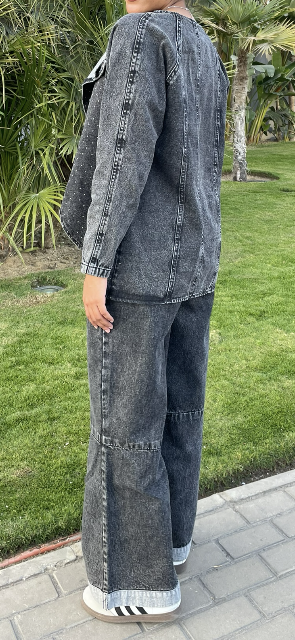 Bling Denim Black