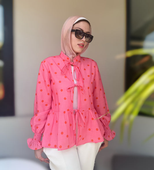 Bali Polka Blouse*P
