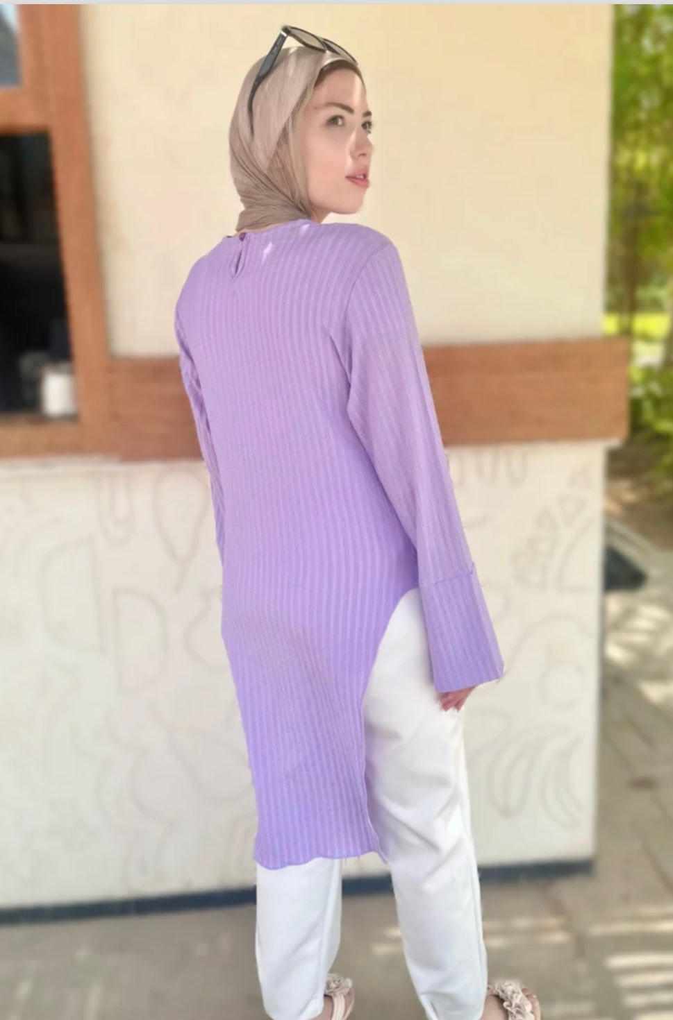 Juliette high low Blouse *Lavender