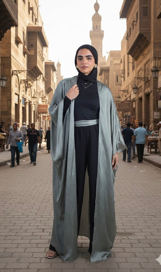 The Lily Kaftan in Olive