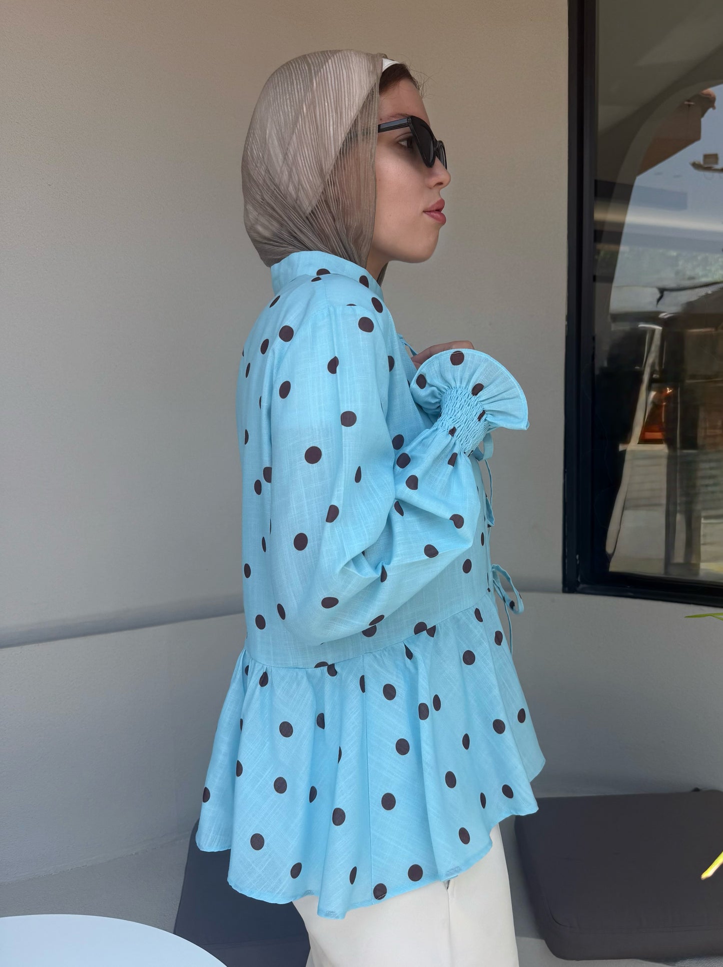 Bali Polka Blouse *B