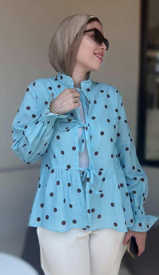 Bali Polka Blouse *B